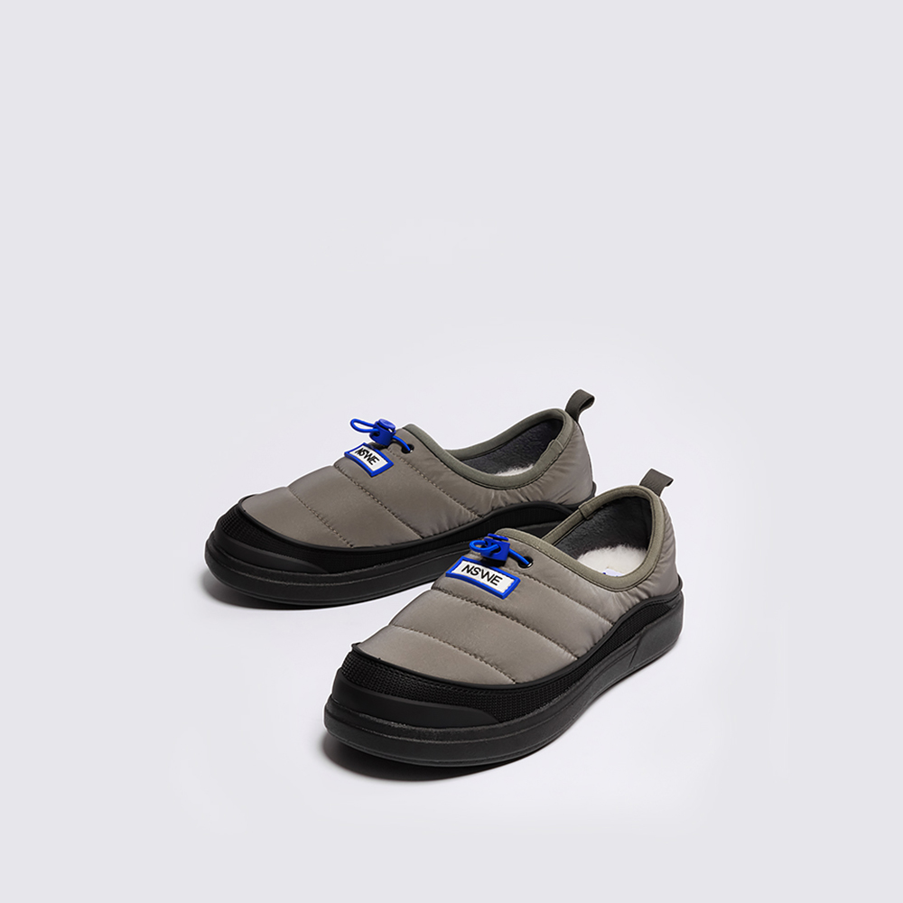느쉐 휘카 겨울 방한화 패딩 슬립온 기모 양털 부츠 3.5cm-NSW605SZ - 상세 이미지 4