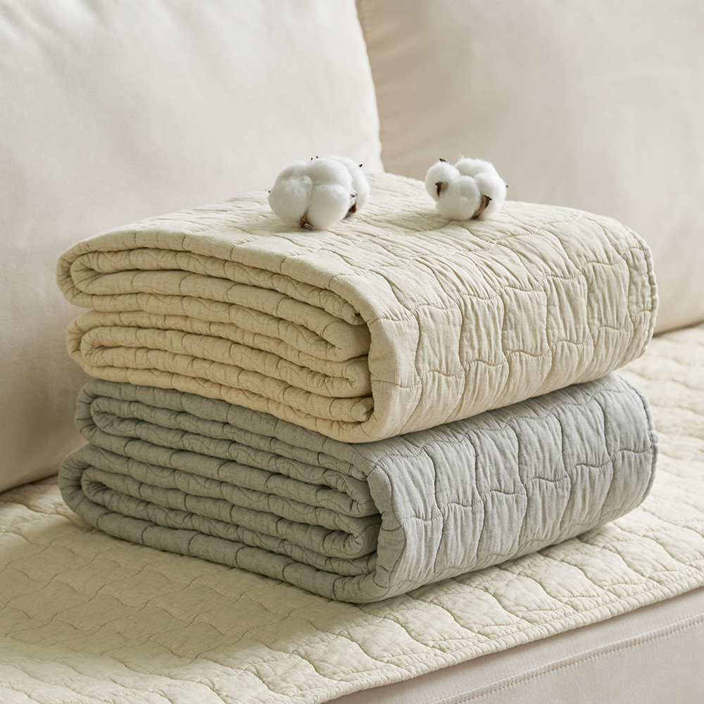 베네베딩 네이처 순면 논슬립 소파 패드 2인용