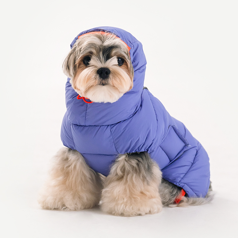 바잇미 LATTA 강아지패딩 강아지겨울옷 패딩조끼 애견 라임