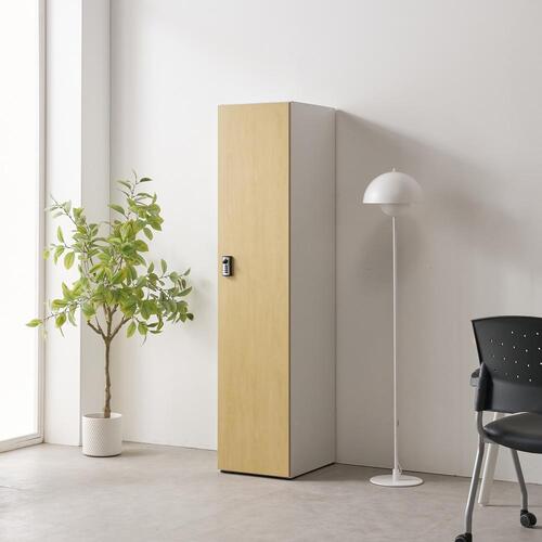 가구의서 다이얼키 옷장 400x500x1810, 메이플화이트 - 메인 이미지