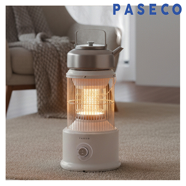 파세코 하이라이트 난로 전기히터 PHH-1000W 캠핑 가정용 사무실 난방 미니 소형 원형