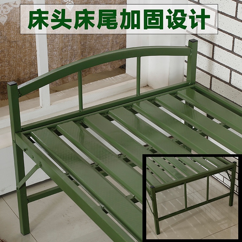 철제침대프레임 매트리스깔판 받침대 저상형 싱글 침대 철제 객실 깔판 원룸 - 상세 이미지 4