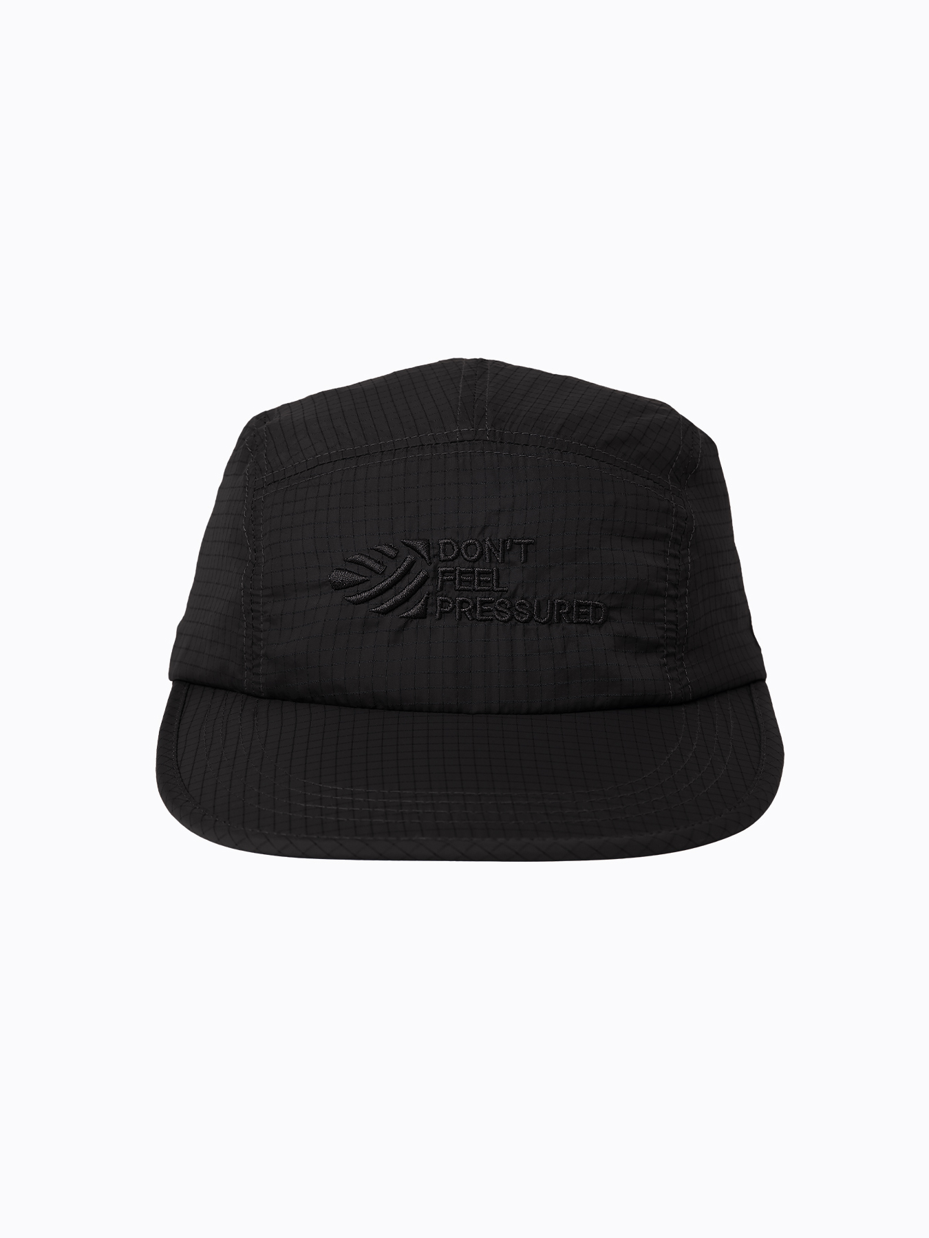 [미나수] Dont Feel Pressured Rip Camp Cap_Black - 상세 이미지 3