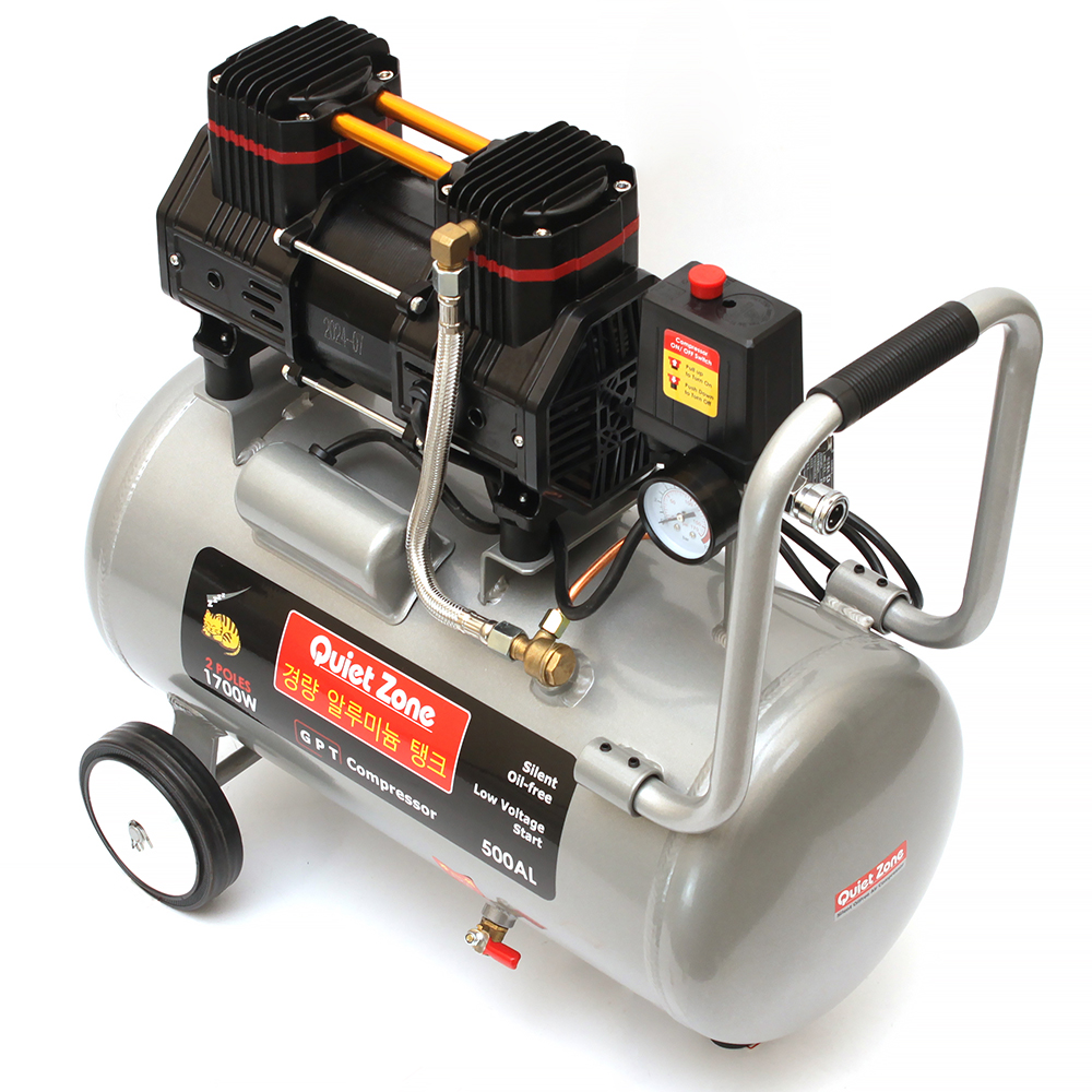 콰이어트존 콤프레샤 1700W 알루미늄 에어콤프레샤 휴대용 컴프레셔 50... 실사용 후기 | 효과 있을까? - 대표 이미지