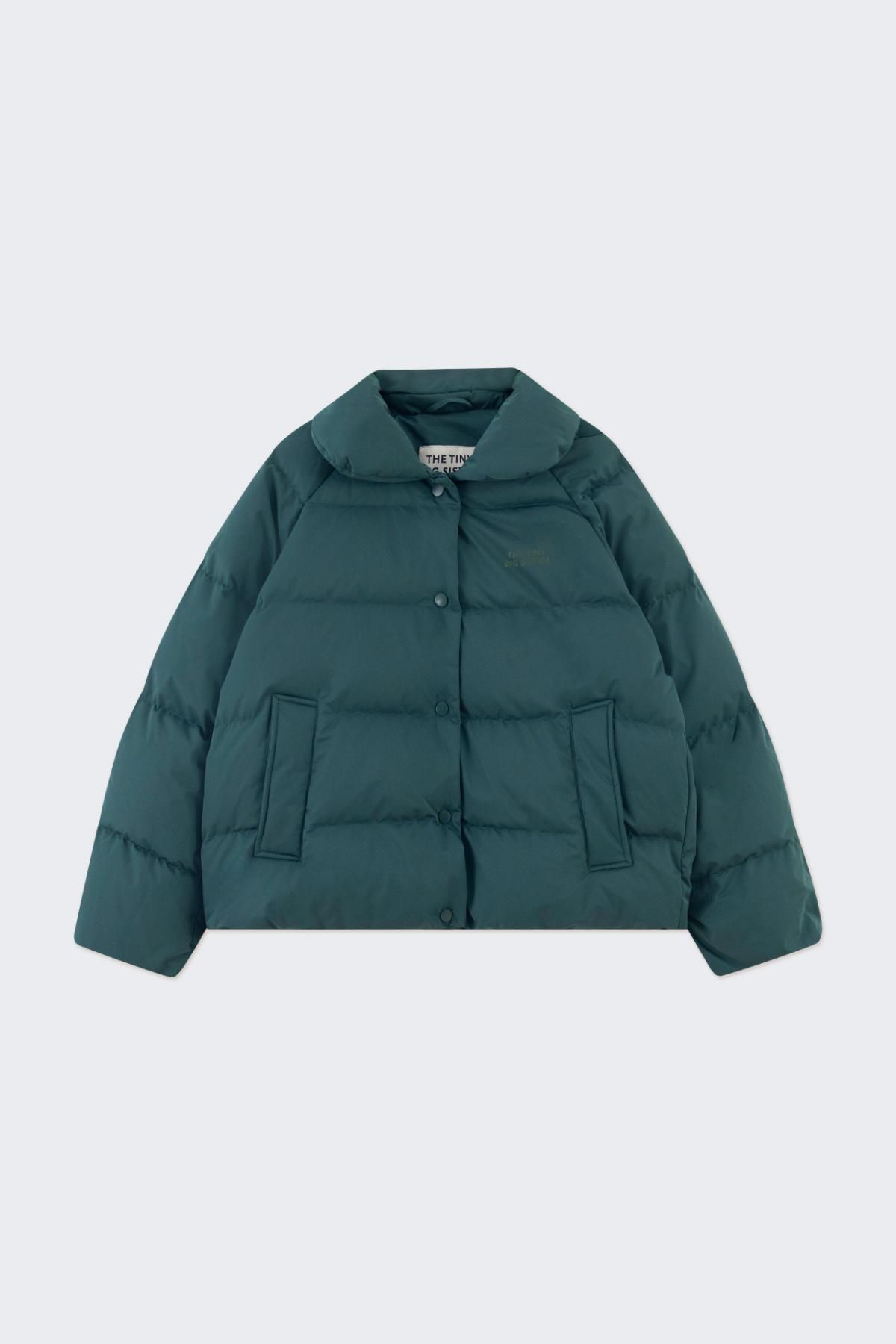 타이니코튼 테크니컬 숏패딩 Chaqueta de plumas AW24-673M22 VERDE BOTELLA - 상품 이미지