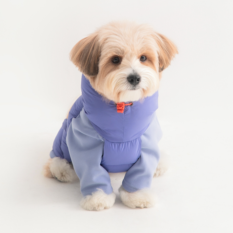 바잇미 LATTA 올인원 강아지패딩 강아지겨울옷 애견 라임