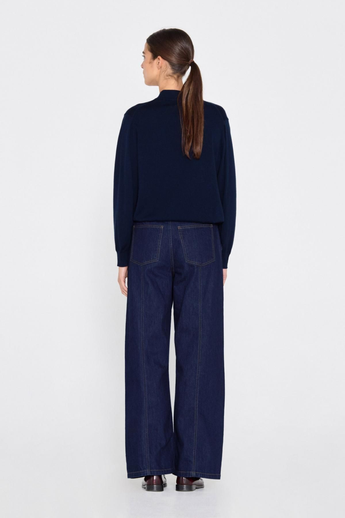 타이니코튼 리본 포인트 브이넥 니트 카디건 AW24-697107 ONE COLOR - 상세 이미지 5