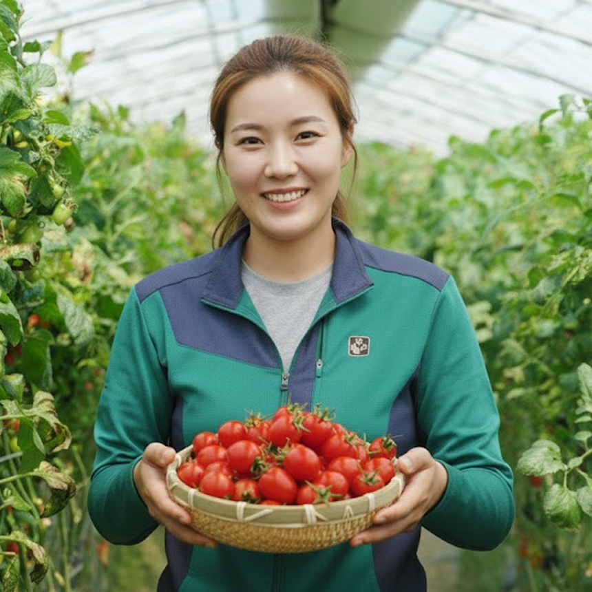 산지직송 국내산 달달한 고당도 스테비아 방울토마토 최상품 500g, 1개 - 상품 이미지