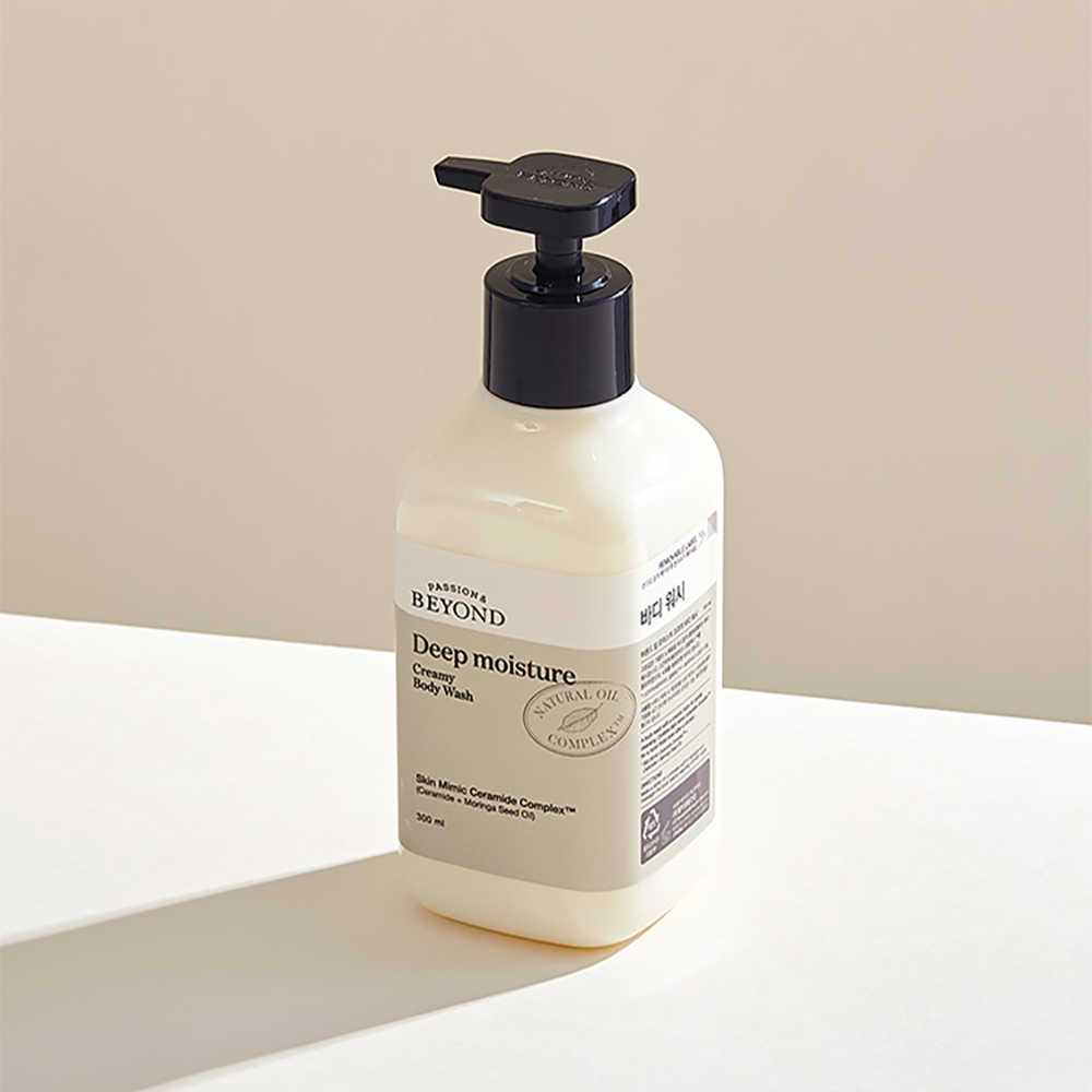 비욘드 머스크향 딥모이스처 크리미 바디워시 300 mL (비건) 이미지 3