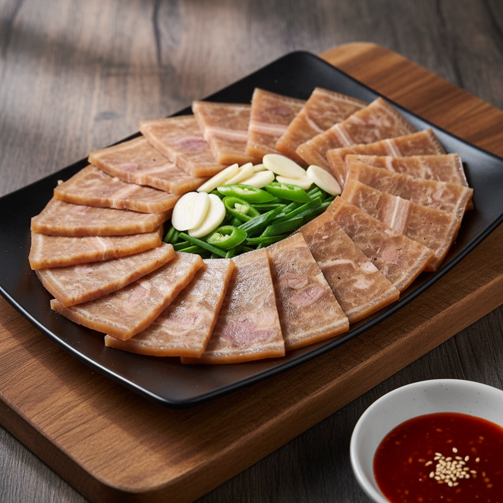국내산 돼지 머릿고기 편육 250g - 상품 이미지