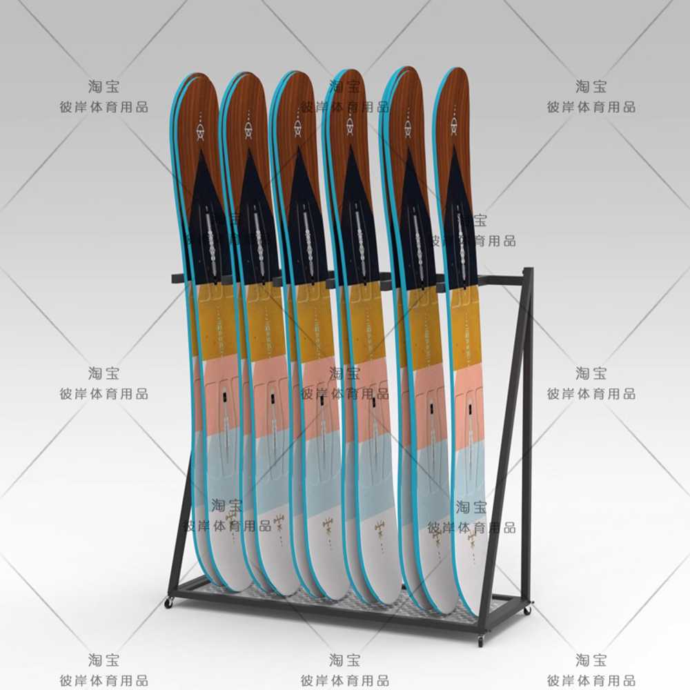 보드 거치 브라켓 스노우보드 벽부착 홀더 디스플레이 A형 + 62x60x120cm - 상세 이미지 5