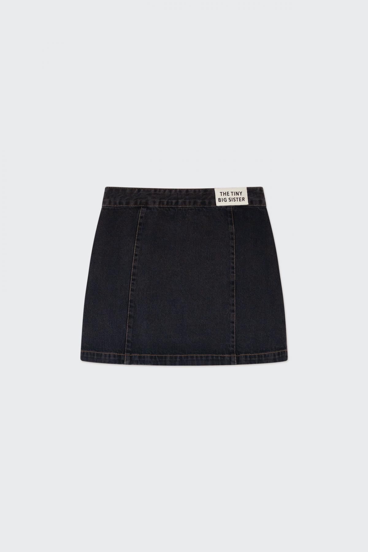타이니코튼 데님 버튼 미니 스커트 AW24-658102 ONE COLOR - 상세 이미지 2