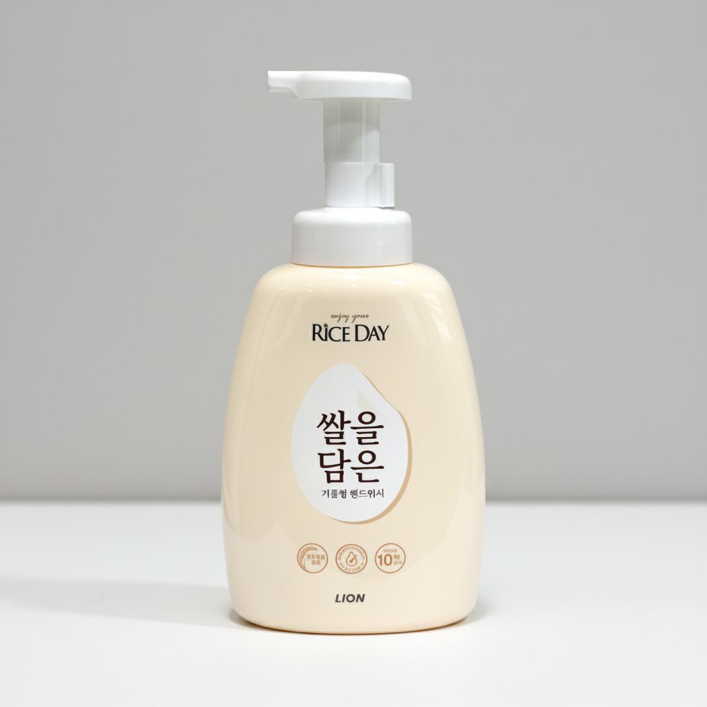 라이온 라이스데이 쌀 거품 버블 핸드워시 핸드솝 500ml - 상품 이미지