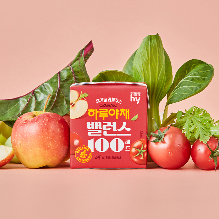 하루야채 밸런스100 2종(레드/퍼플) 1BOX(24입) - 상세 이미지 3