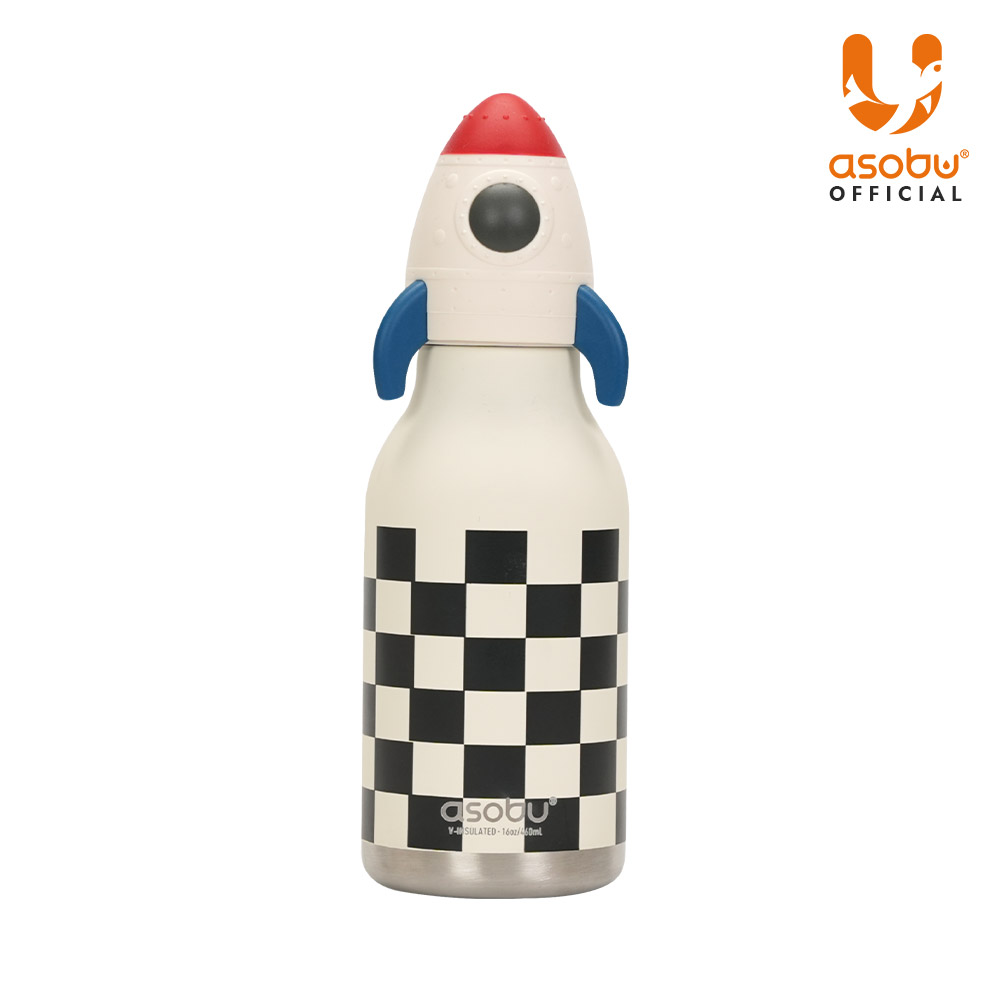 아소부 스테인레스 보온보냉 캐릭터 텀블러 베스티 460ml, 로켓 제품 이미지