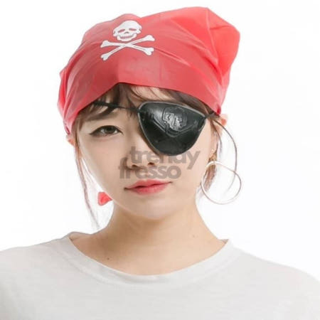 [트렌디프레소협력사]데이슬롯 해적 악세사리 세트 할로윈파티 데코 행사