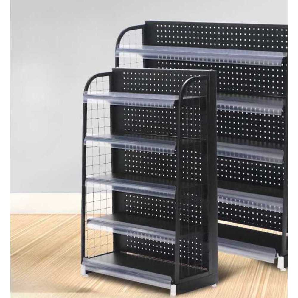 편의점 약국 매대 진열 선반 의약품 전시 수납장 100x30x100cm 화이트 5단 - 상세 이미지 3