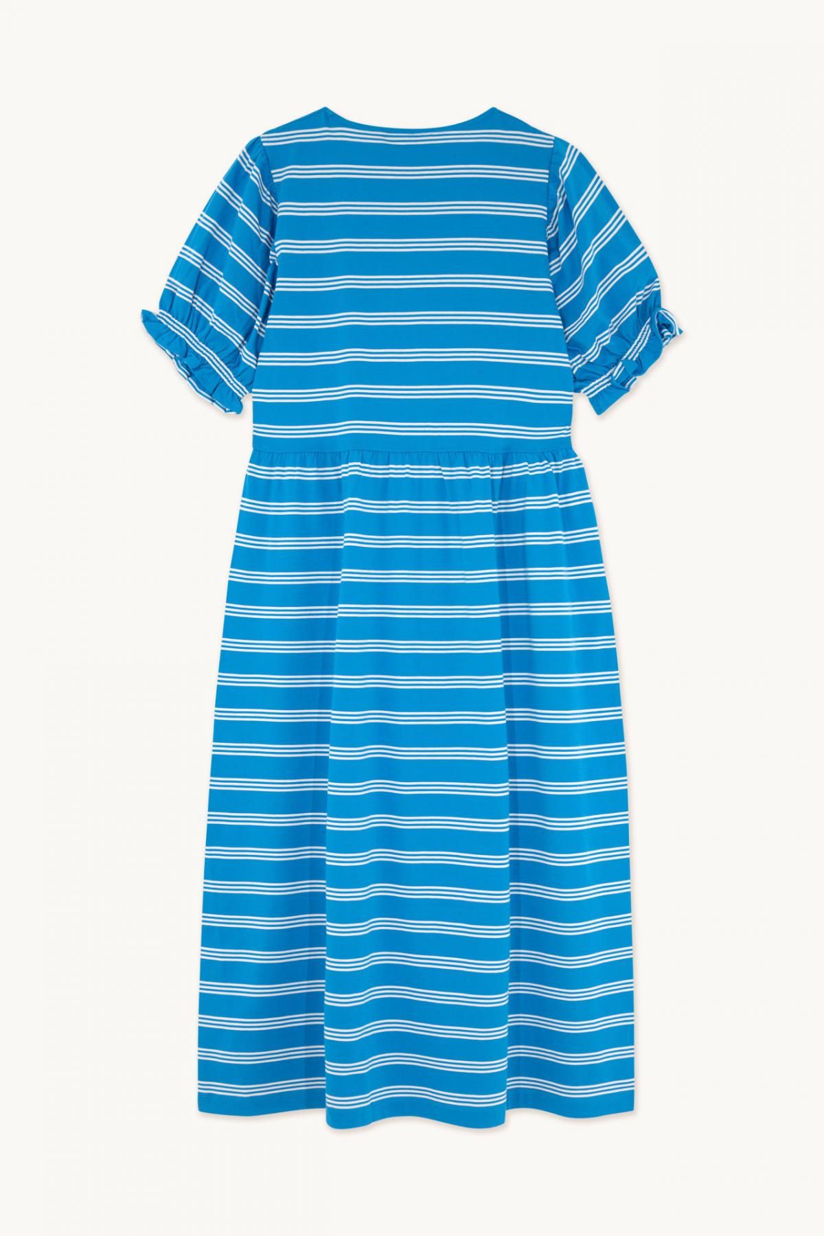 타이니코튼 블루 스트라이프 미디 원피스 SS23-732-L97 ONE COLOR - 상세 이미지 2