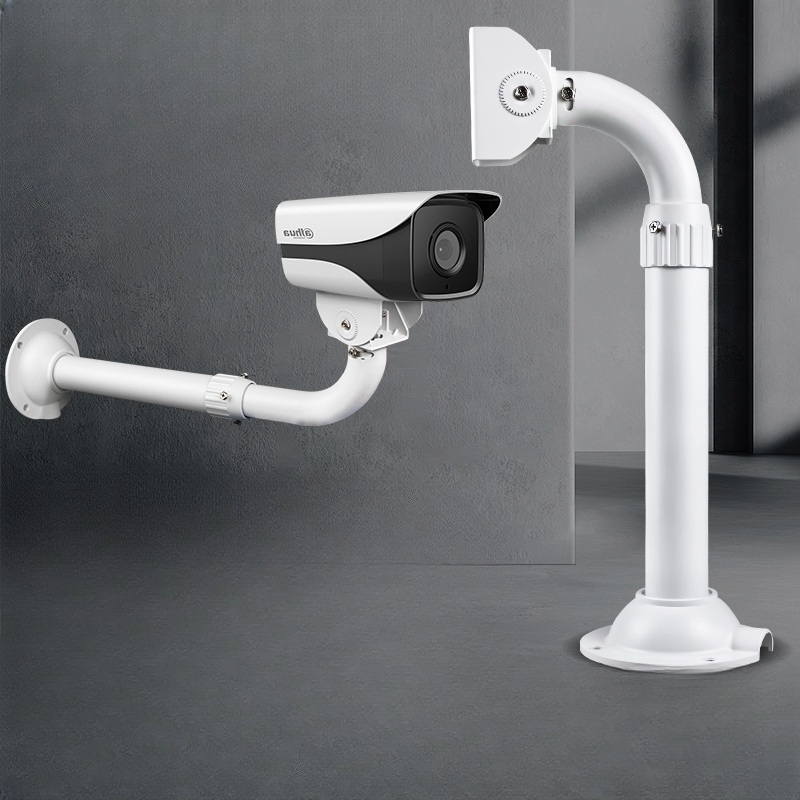 브래킷 폴대 CCTV 거치대 cctv 각도조절 실외 지지대 홈캠 주차장 호환 벽부형 가정용 - 상품 이미지