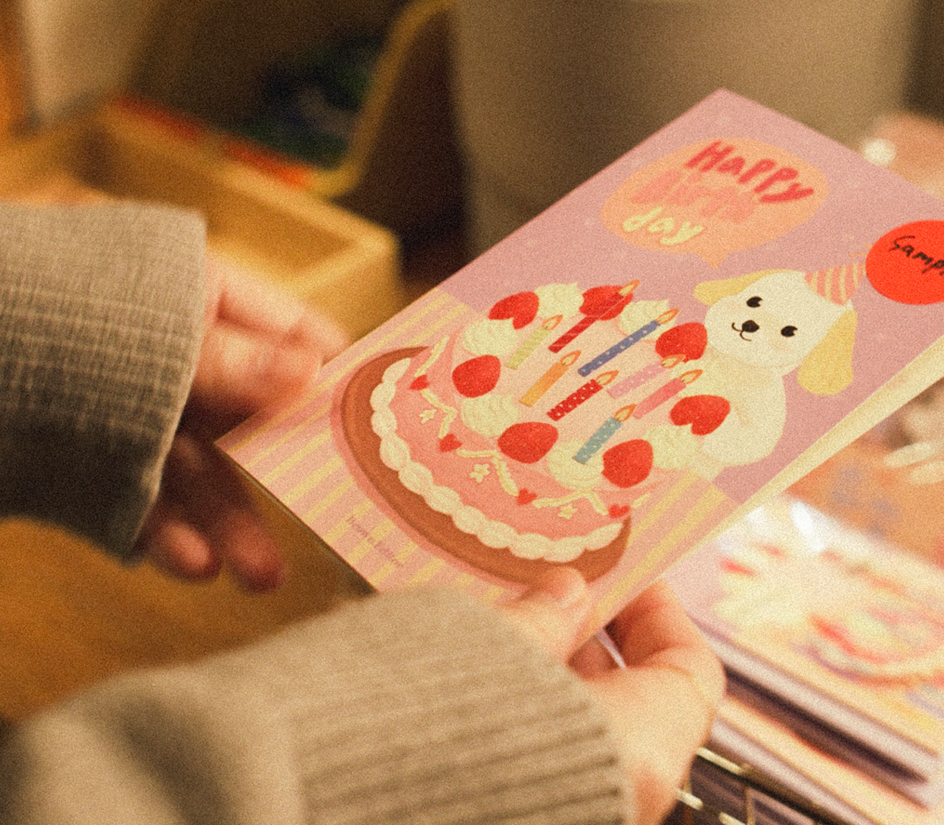 브라운에디터 나이만큼 생일 축하 카드 시리즈 - 상세 이미지 2