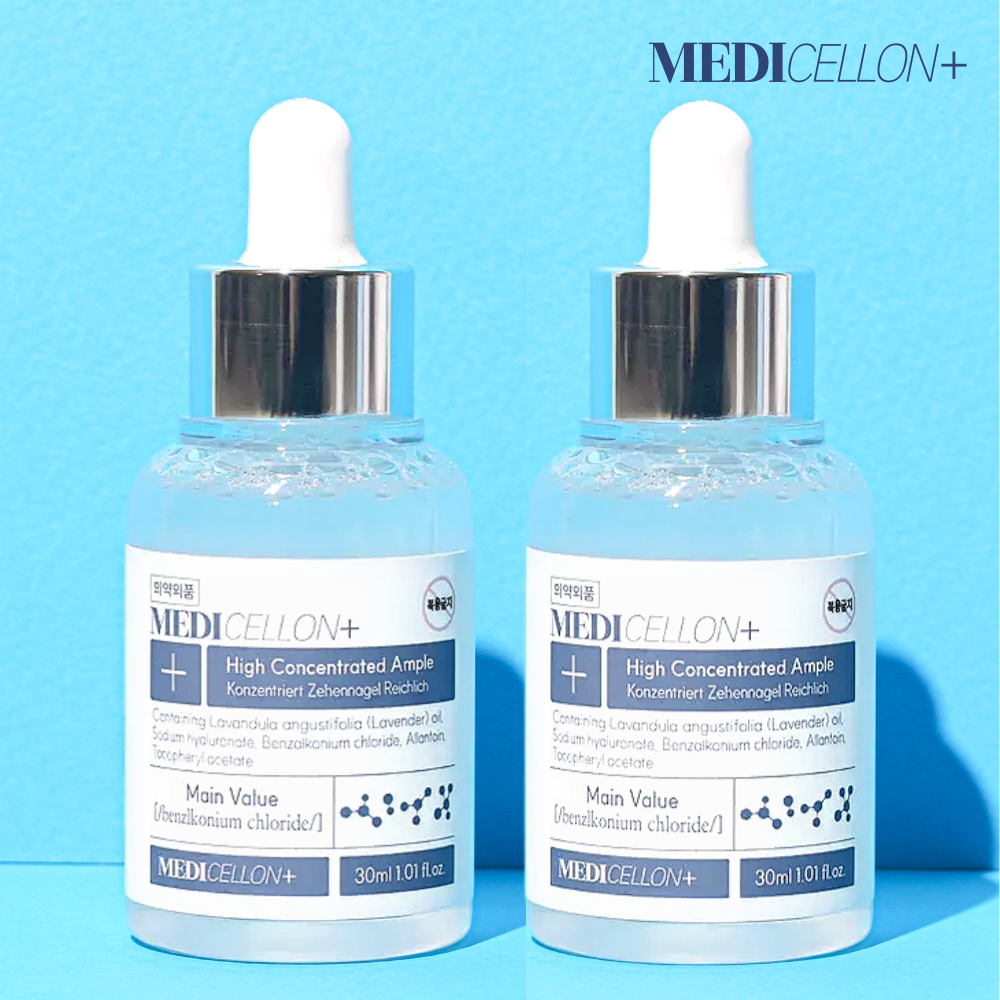 (병원입점) 1+1 메디셀온 고농축 TN솔루션 발톱앰플 문제성 발톱무좀균 약 30mL - 상품 이미지