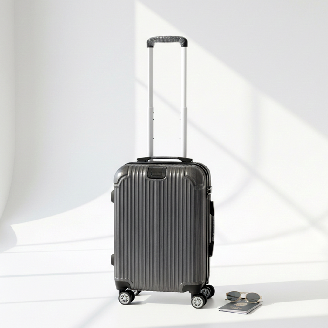 3중압축 폴리카보네이트 확장형 캐리어 54.5cm(20인치), 로즈골드 - 상세 이미지 3