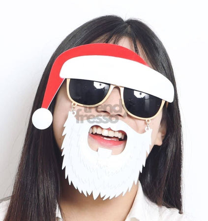[트렌디프레소협력사]데이슬롯 산타 선글라스 왕수염 산타선글라스 수염안경