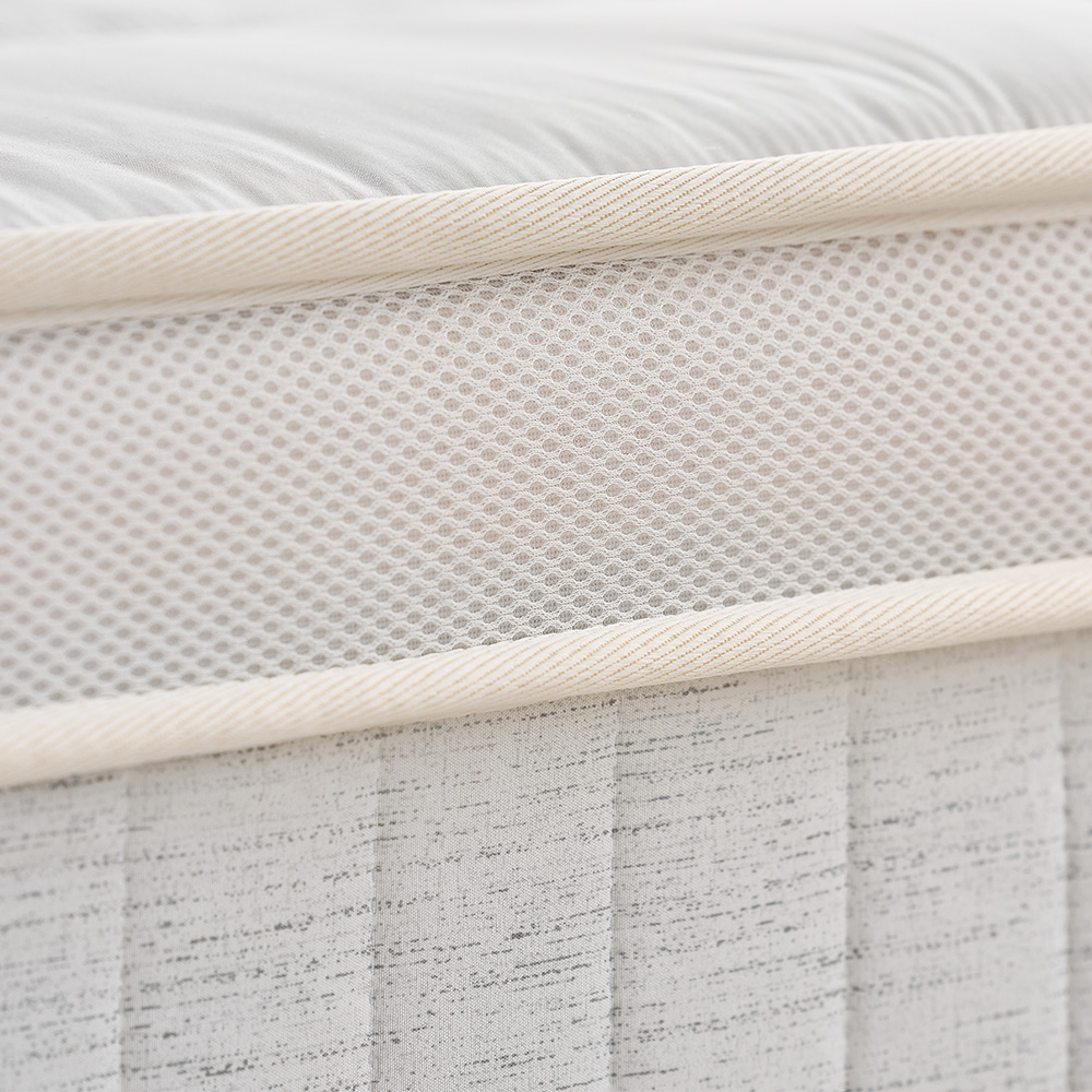 헤이즈 허리디스크 알러지케어 본넬스프링 침대 매트리스[방수커버EVENT] K(킹), 필로우탑(25cm)_네이비