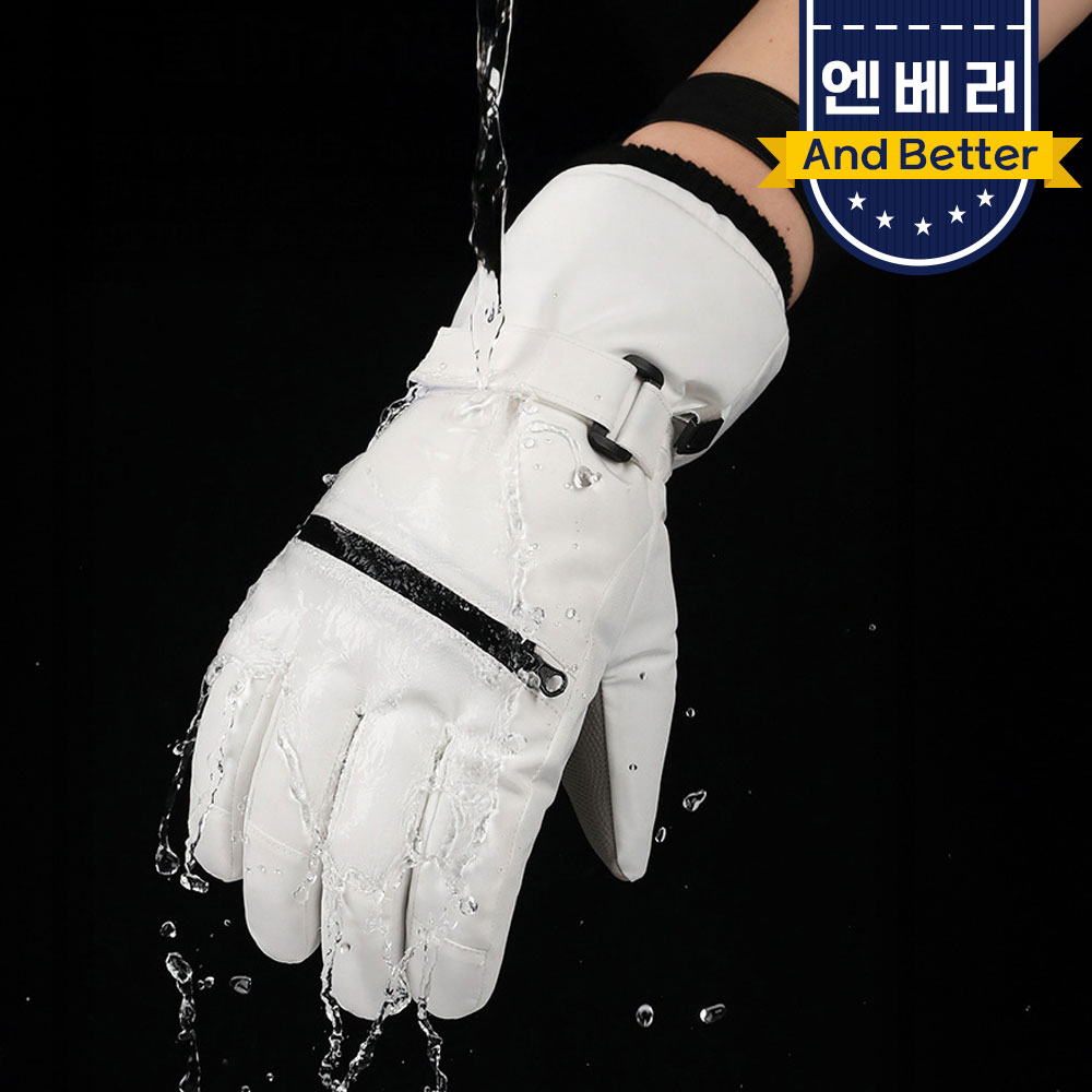 방한 장갑 발열 스키 등산 오토바이 장갑 패딩 스노우보드 바이크 보드 3M 신슐레이트 이미지 8