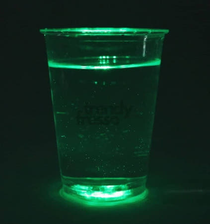 [트렌디프레소협력사]데이슬롯 LED 비어 라이트 그린 술컵 LED잔 맥주잔