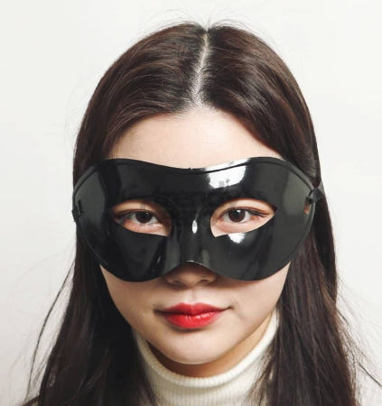 데이슬롯 아이마스크 반가면 블랙 파티 할로윈 섹시한