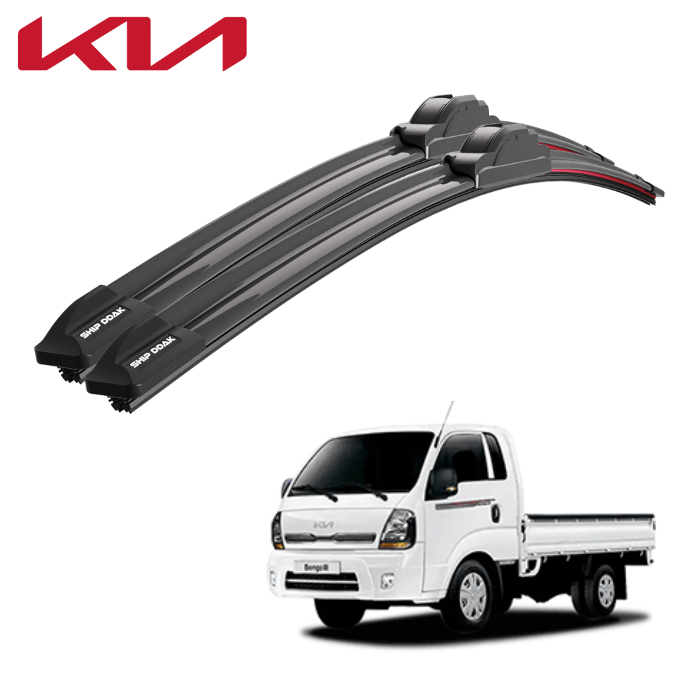 1+1 쉽딱 기아 봉고3 와이퍼 전차종 트리플X2 하이브리드 윈도우브러쉬 제품 이미지