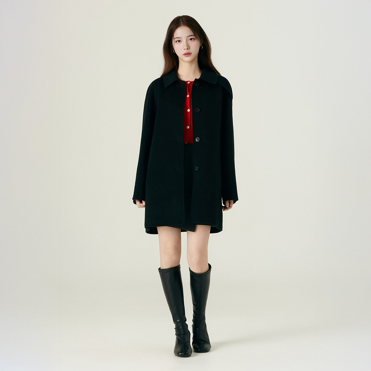 [슈퍼특가] [츄 PICK] 로엠 올데이 벨티드 미디코트 RMJHF4VR22 대표 이미지