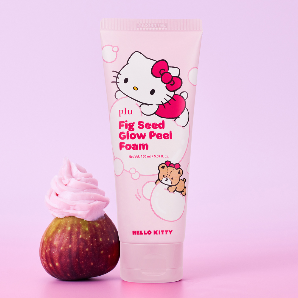 [플루] 산리오 헬로키티  피그 씨드 글로우 필 폼 150ml +세안밴드 - 상세 이미지 3