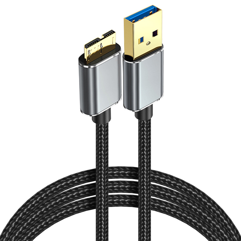 다크베이 USB A to 마이크로B 외장하드 케이블 0.25m 이미지 2