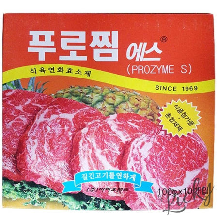 LU 연육제 프로찜 100gx10 X12 육류전용숙성제