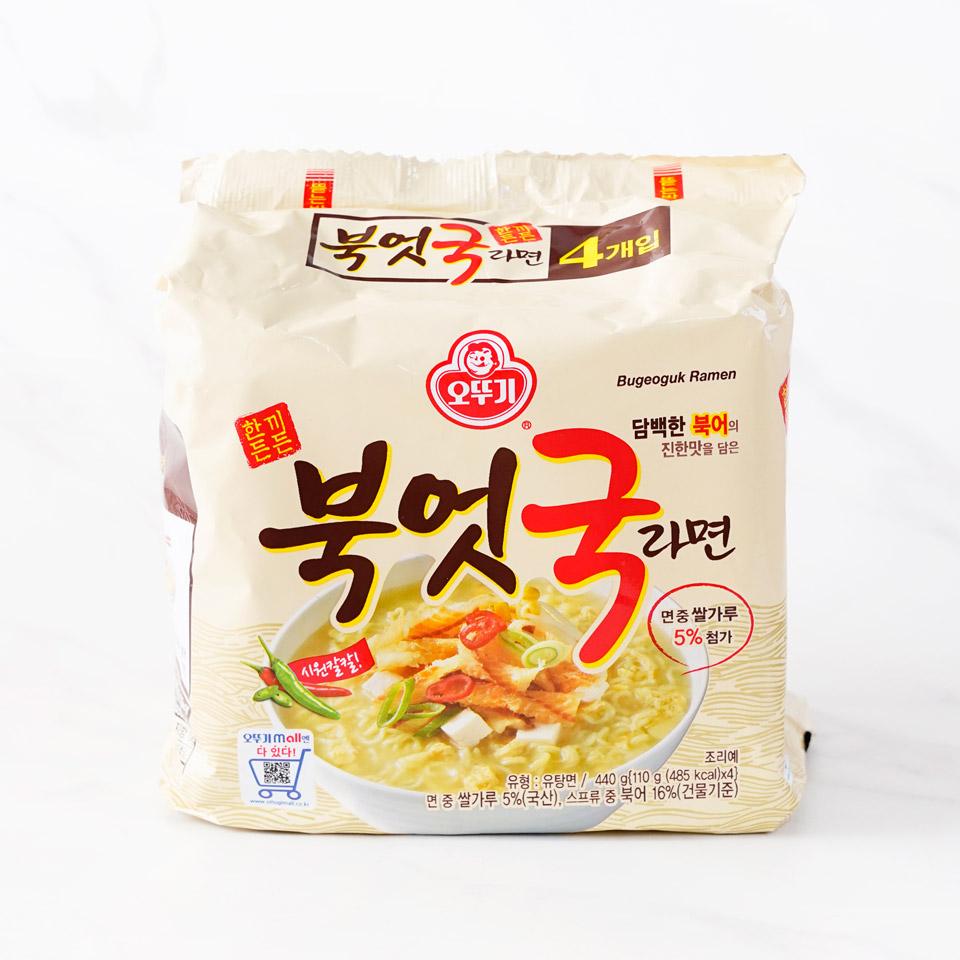 메가마트 오뚜기 북엇국라면 멀티 110gx4 - 상품 이미지