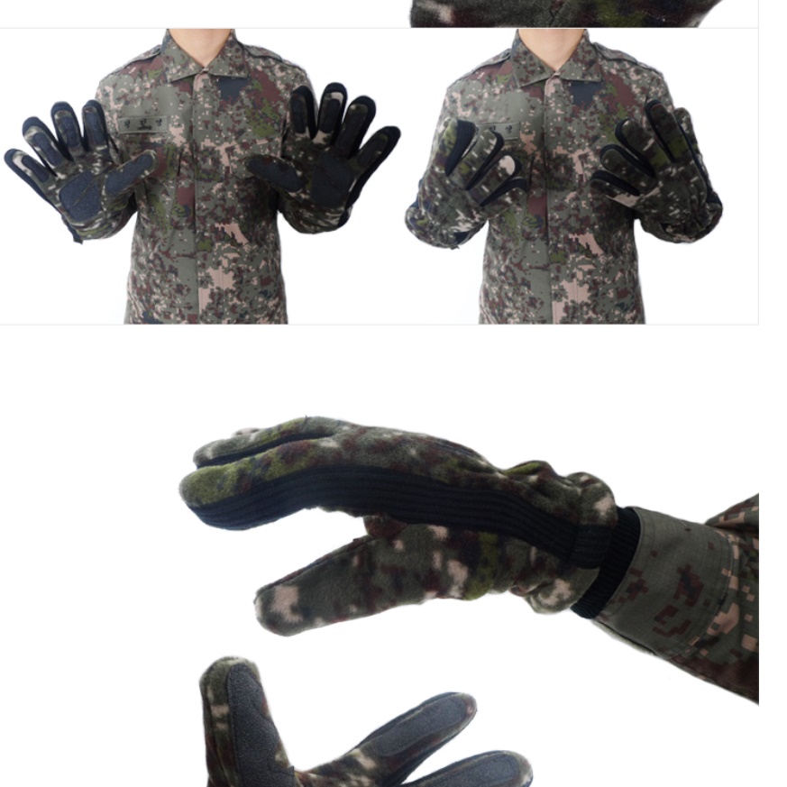군인 군용 장갑 남성 겨울 장갑 방한 스키 보드 등산용 장갑 혹한기 바이크 - 상세 이미지 2