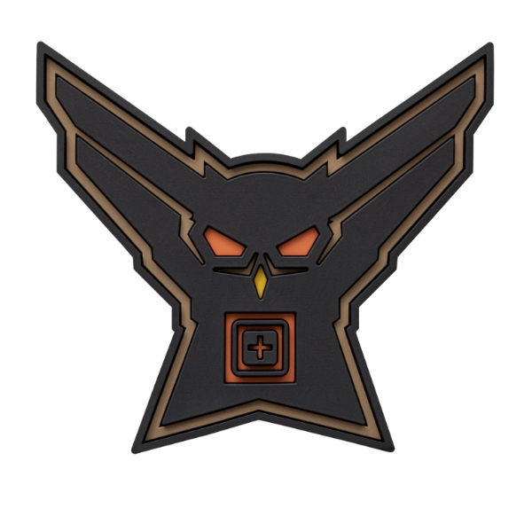 5.11 택티컬 나이트 헌터 패치 (블랙) - Night Hunter Patch (Black)