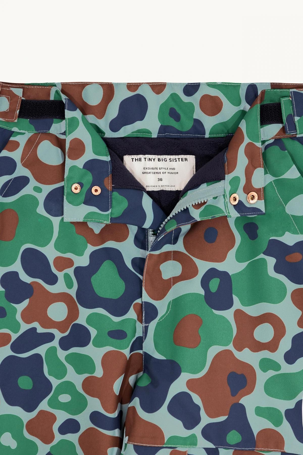 타이니코튼 테크니컬 플라워 패턴 스키 팬츠 AW22-728-K09 ONE COLOR - 상세 이미지 4