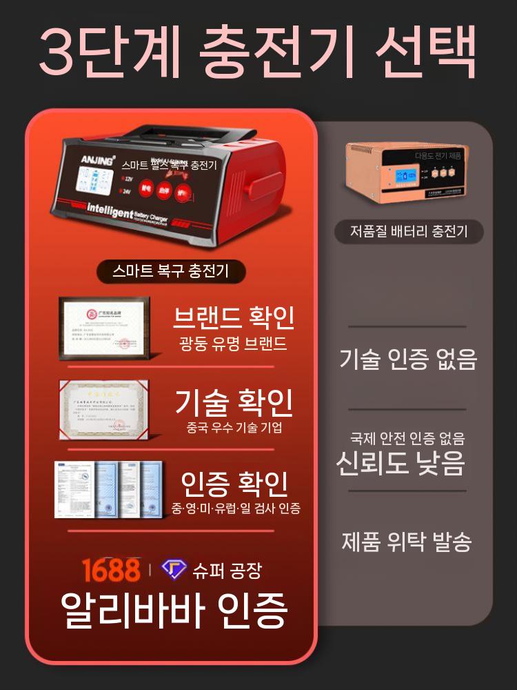 전기차 자동차 Pro25S 300W/400W DC 전기차충전기 충전기 배터리 AJ-619N 300W 듀얼모드 이미지 6