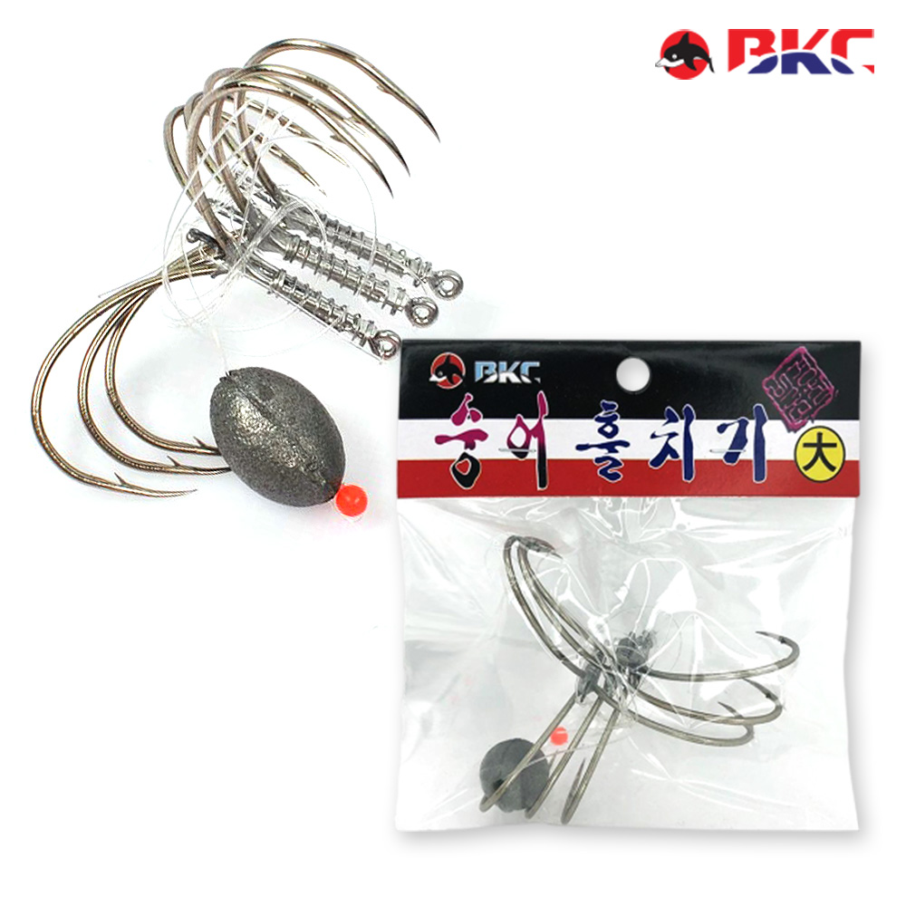 백경 숭어 훌치기바늘 숭어낚시 원투 채비 바늘 3조 BK-854 - 메인 이미지