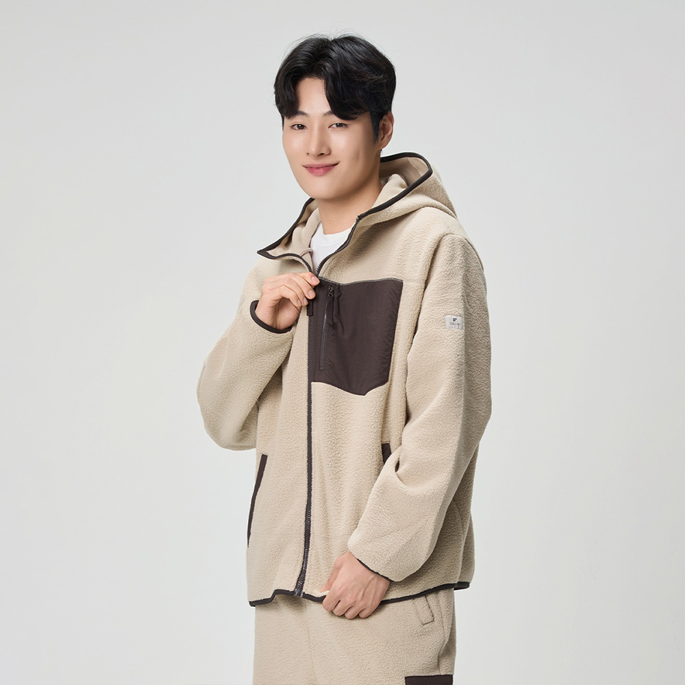 밸롭 소로나 플리스 후드집업 자켓