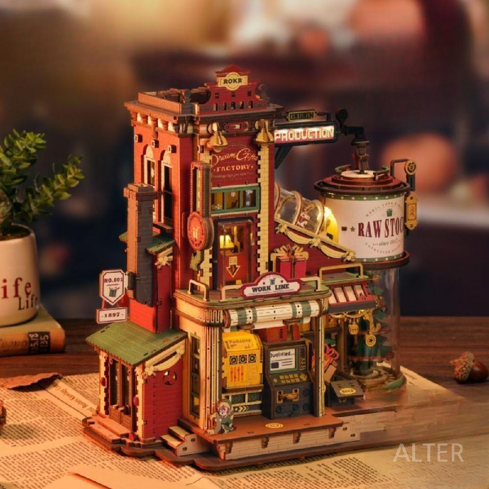 선물공장 3D 우드 미니어처 퍼즐 조립 - 상품 이미지