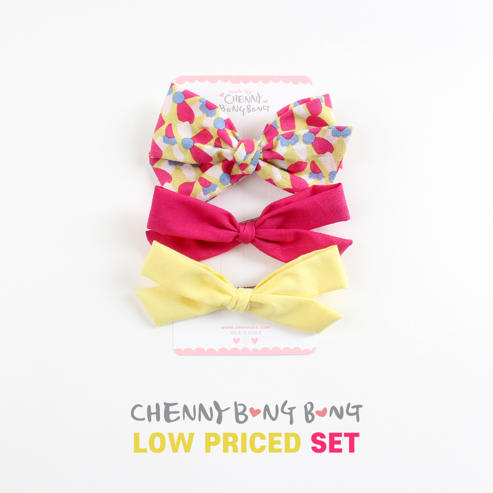 구성 좋은 머리핀 세트 유아 여아 아기 똑딱 집게 헤어핀 선물