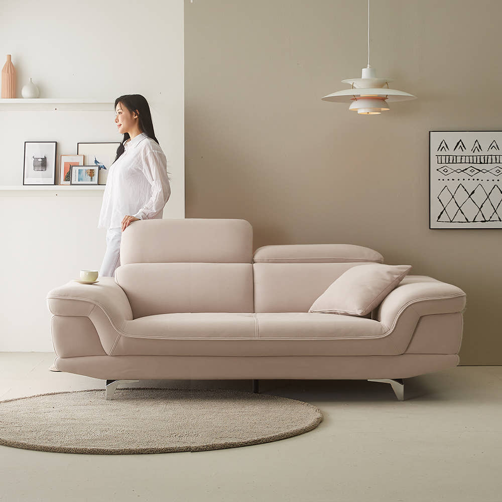 서광퍼니처 에이든 아쿠아텍스 패브릭 이지클린 3인소파