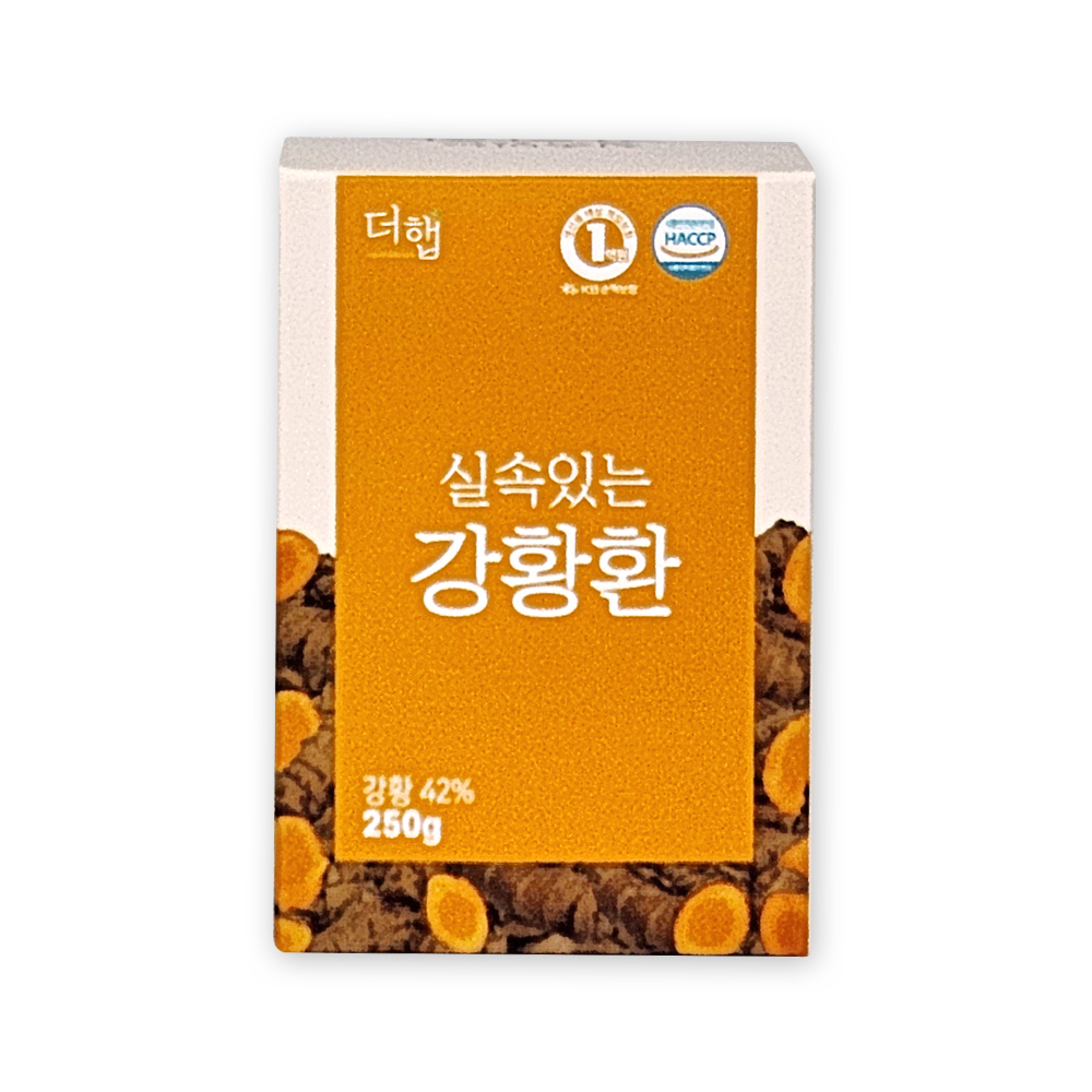 더햅 강황환 인도산 강황 42% 함유 울금 환 강황정 효능 250g, 1개 - 상세 이미지 2