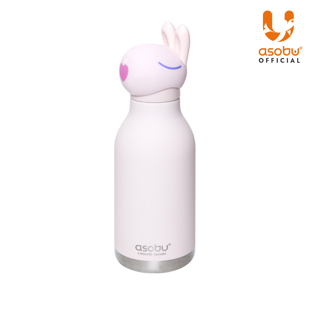 아소부 스테인레스 보온보냉 캐릭터 텀블러 베스티 460ml, 버니 - 메인 이미지
