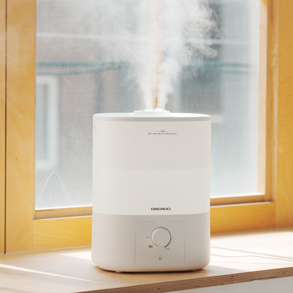가정용 가습기 4L 간편세척 저소음 무드등 듀얼 초음파가습기 X1000