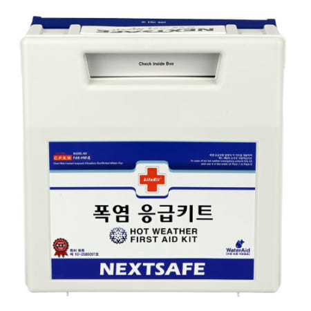 라프샵 폭염응급키트 건설현장 폭염주의 냉각시트